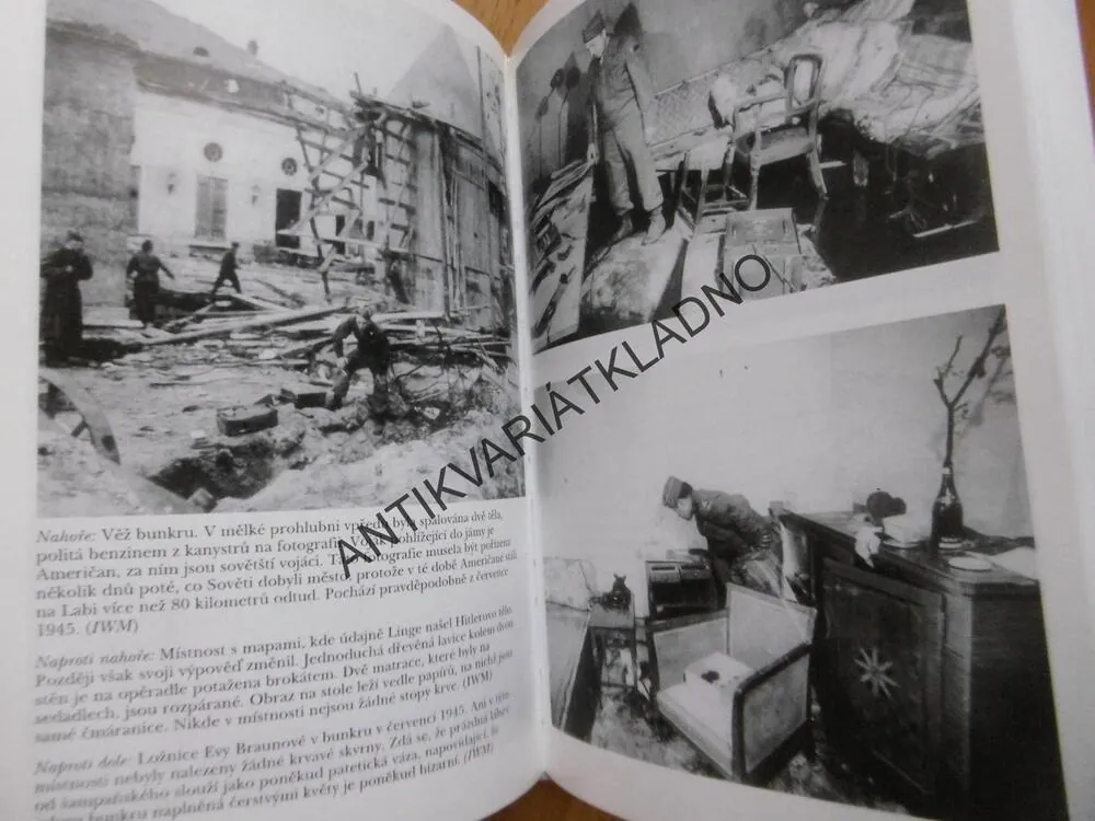 DVOJNÍCI, PRAVDA O TĚLECH V BERLÍNSKÉM BUNKRU, HITLER, HUGH THOMAS, **an