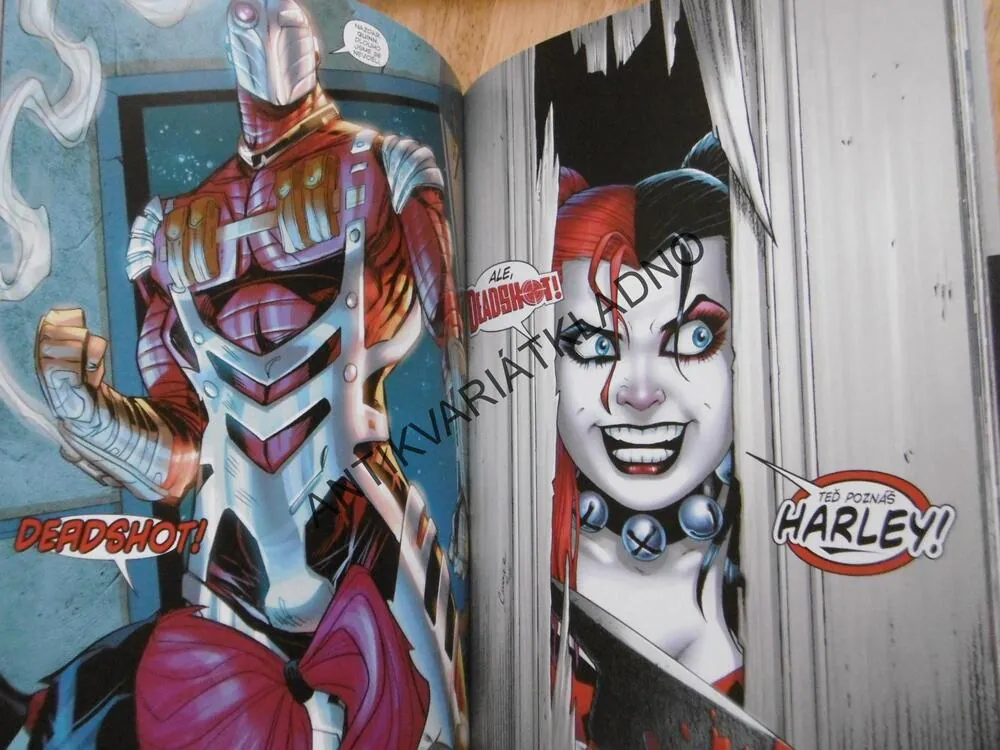 HARLEY QUINN, VOLÁNÍ DO ZBRANĚ, KOMIKS DC COMICS
