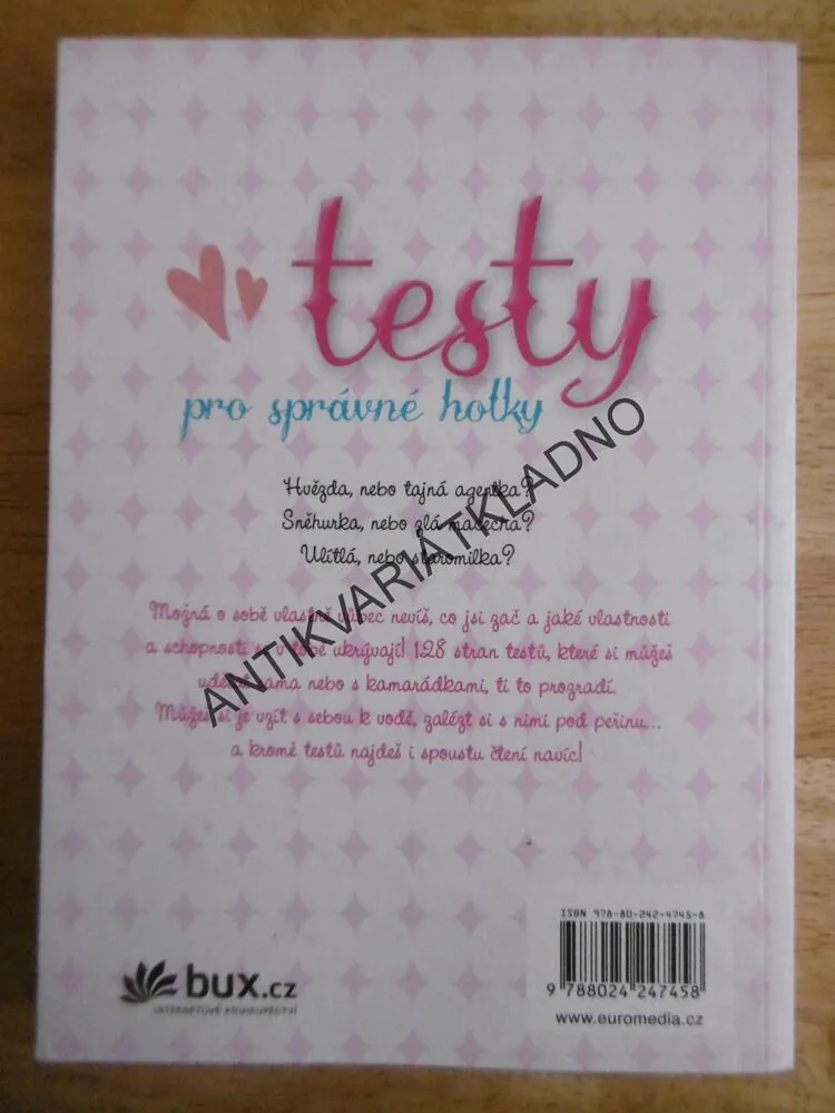 TESTY PRO SPRÁVNÉ HOLKY, **an