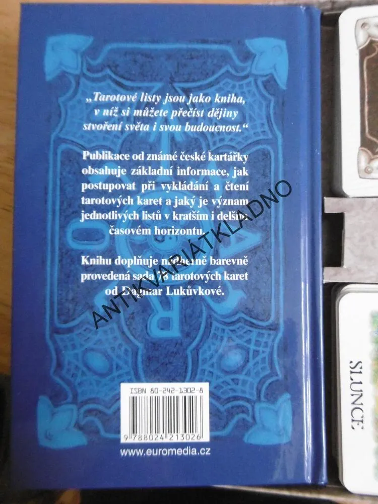 POSELSTVÍ TAROTU, RENATA HERBER,TAROT KNIHA + KARTY V KRABICI