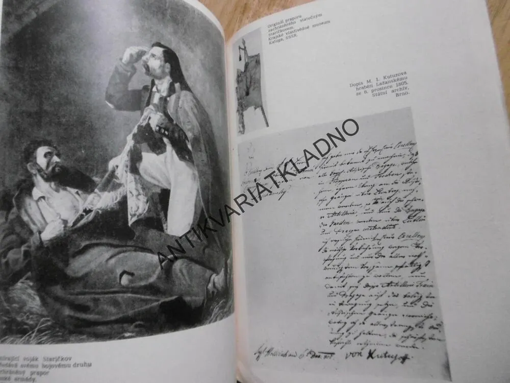 KUTUZOV A NAPOLEON NA MORAVĚ, ČESTMÍR AMORT, 1971, **an