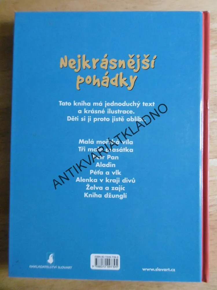 NEJKRÁSNĚJŠÍ POHÁDKY, 8 NEJOBLÍBENĚJŠÍCH POHÁDEK V JEDNÉ KNIZE, **an