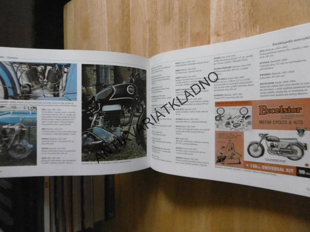ENCYKLOPEDIE MOTOCYKLŮ, PETER HENSHAW, **an