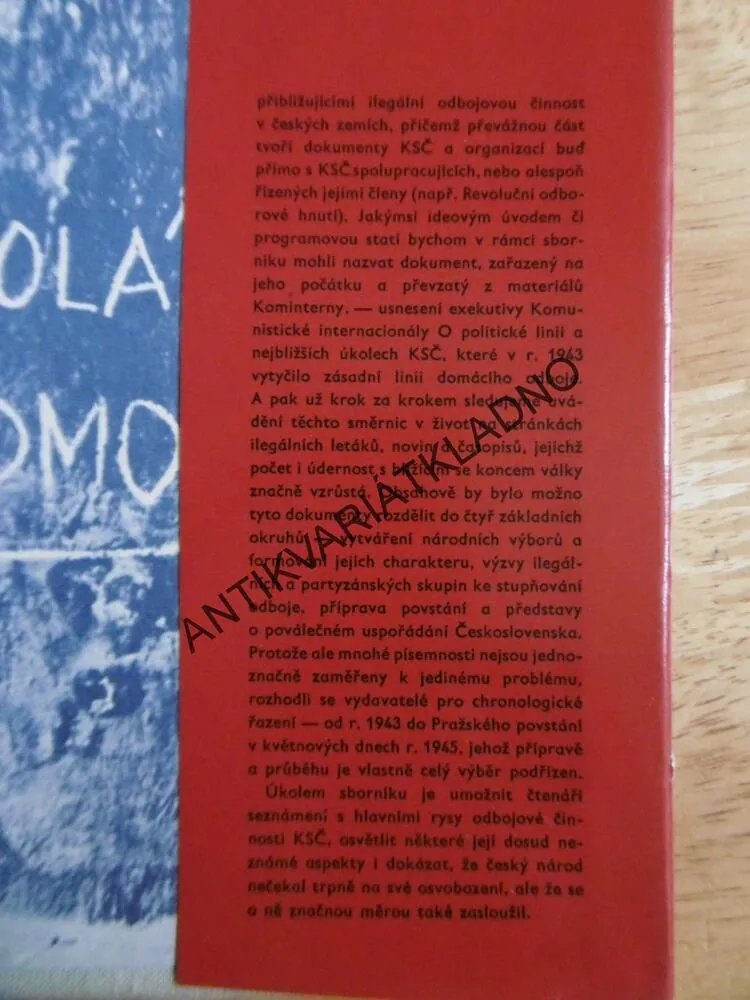 ČESKÝ ODBOJ KVĚTNOVÉHO POVSTÁNÍ, 1975