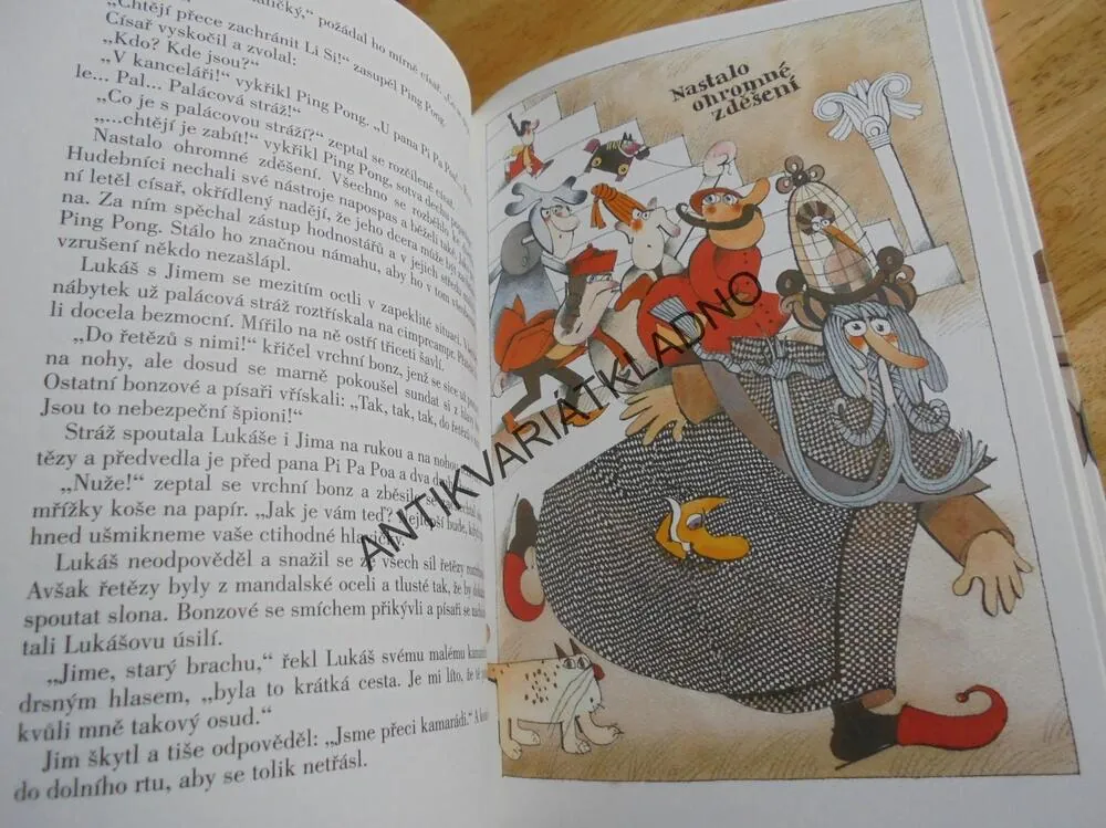 JIM KNOFLÍK, LUKÁŠ A LOKOMOTIVA EMA,MICHAEL ENDE