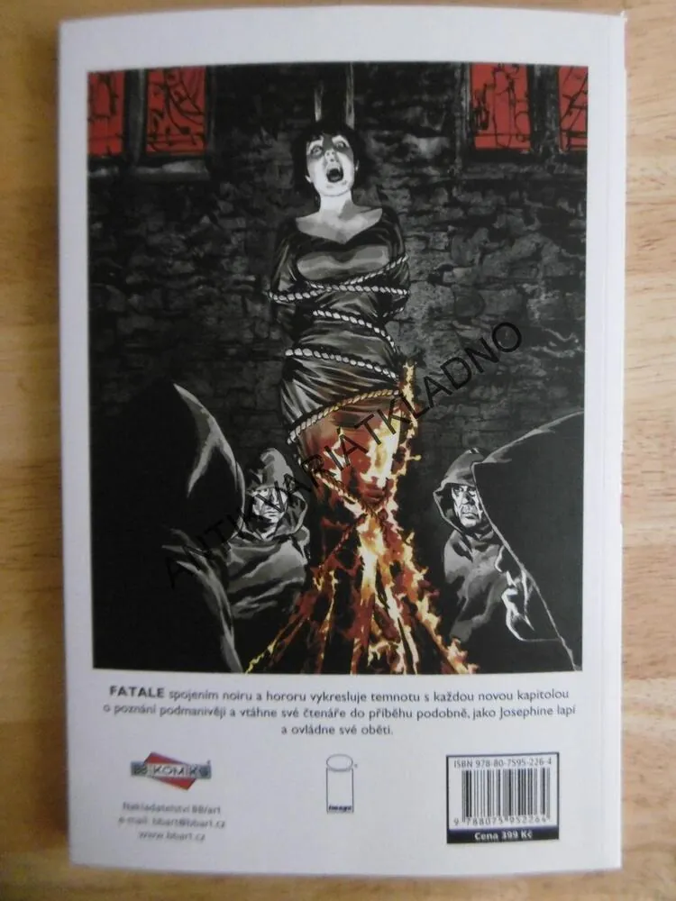 FATALE, NA ZÁPAD OD PEKLA, KOMIKS HOROR, **an