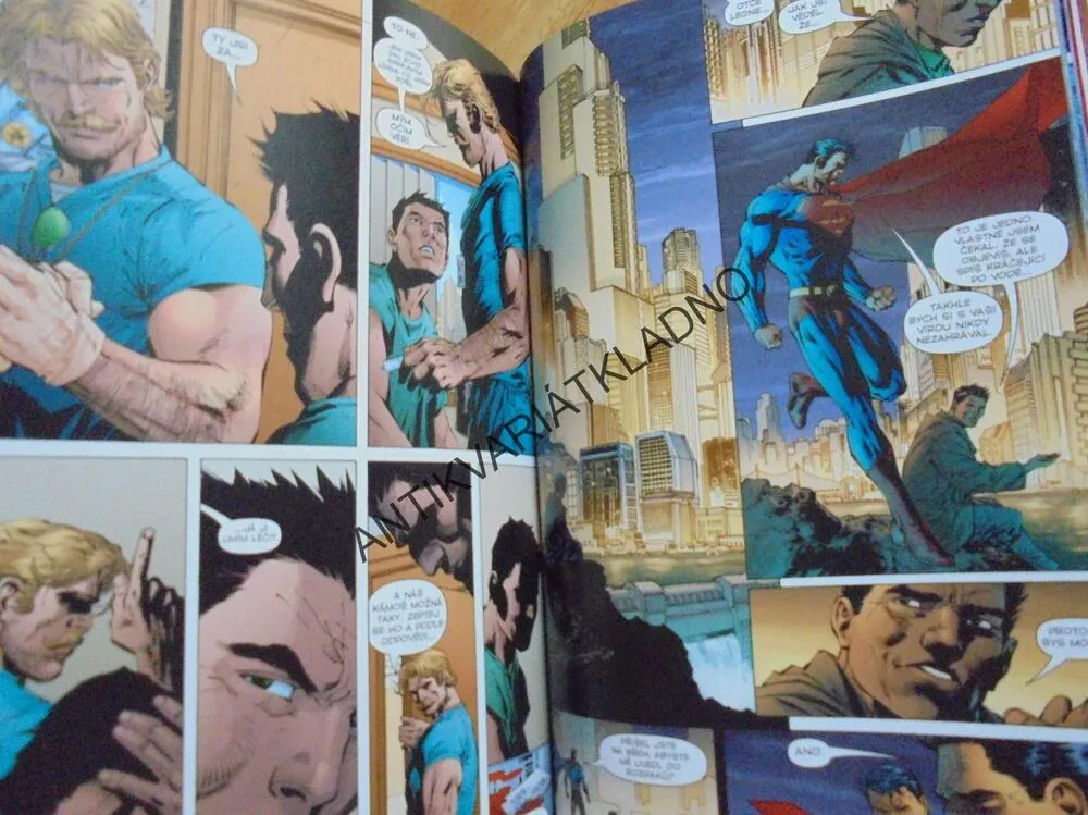 PRO ZÍTŘEK, KNIHA PRVNÍ, SUPERMAN, KOMIKS, JIM LEE