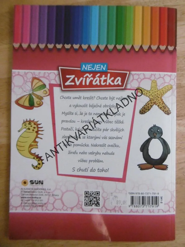 UČÍME SE KRESLIT NEJEN ZVÍŘÁTKA KROK ZA KROKEM,MALOVÁNÍ, KRESLENÍ,