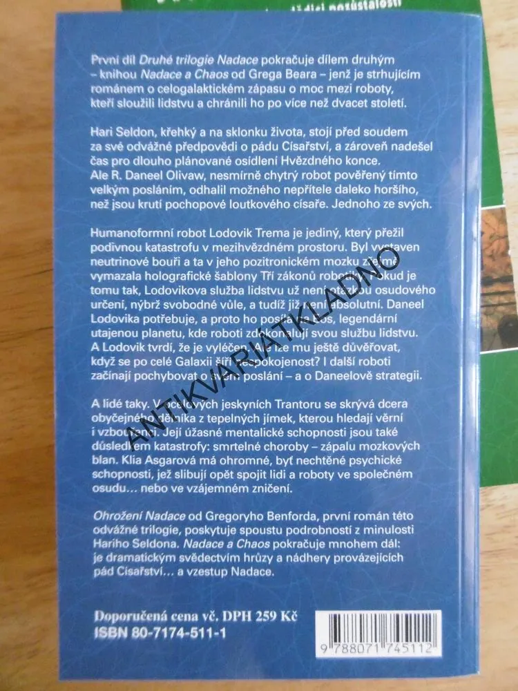 NADACE 1-3, GREGORY BENFORD, **an