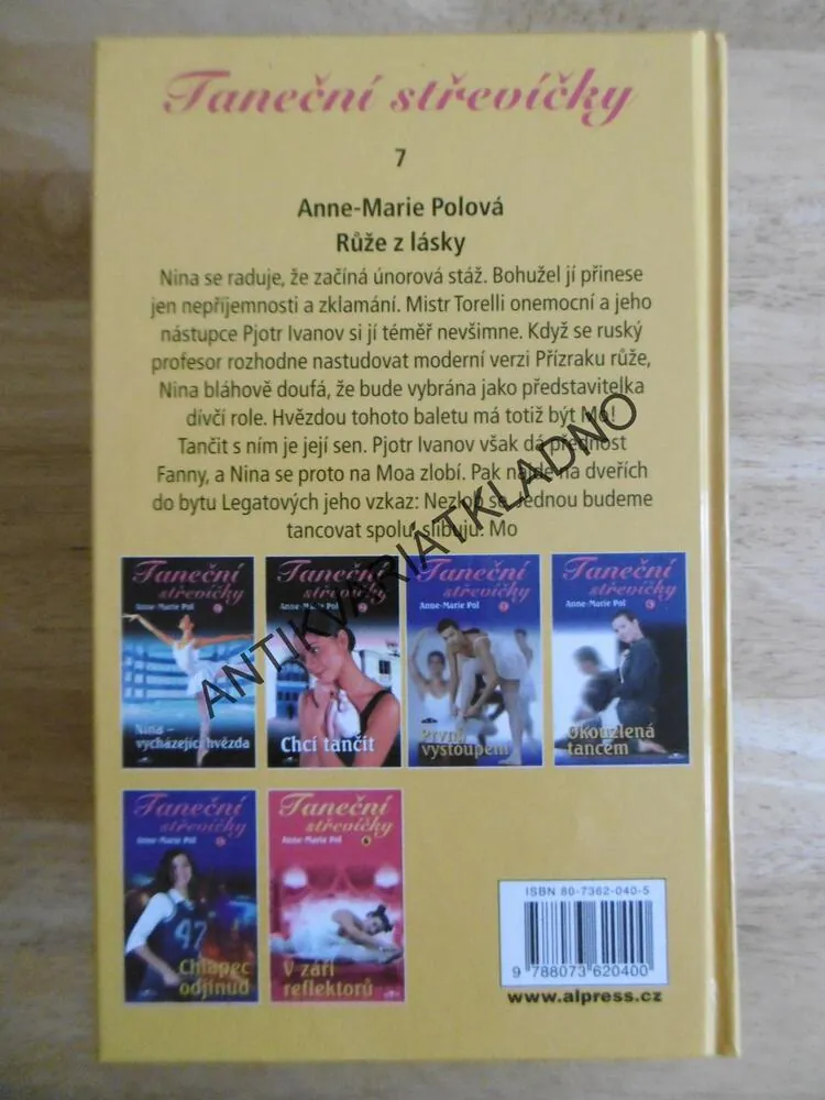 TANEČNÍ STŘEVÍČKY 1-7, ANNE MARIE POL, **an