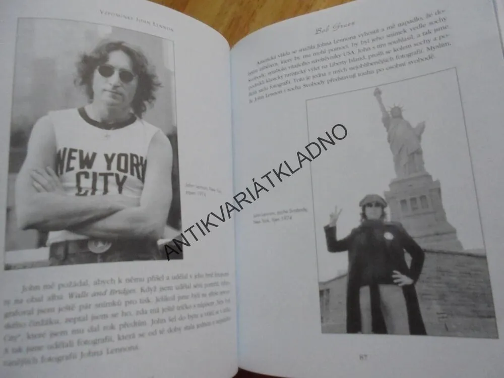 VZPOMÍNKY JOHN LENNON, PŘEDMLUVA YOKO ONO,BEATLES, **an