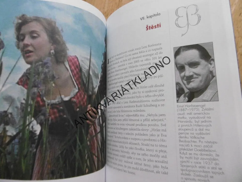 EVA BRAUNOVÁ V HITLEROVĚ SOUKROMÍ, DANIEL COSTELLE, HITLER, **an