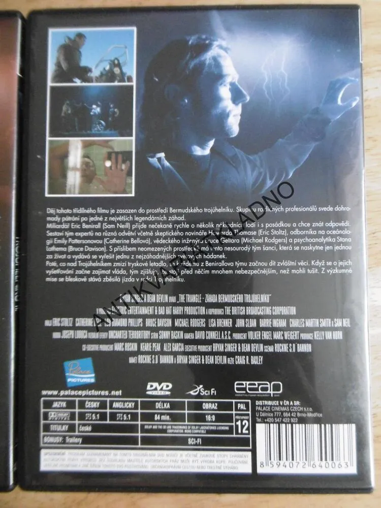 ZÁHADA BERMUDSKÉHO TROJÚHELNÍKU, 1-3, DVD FILM
