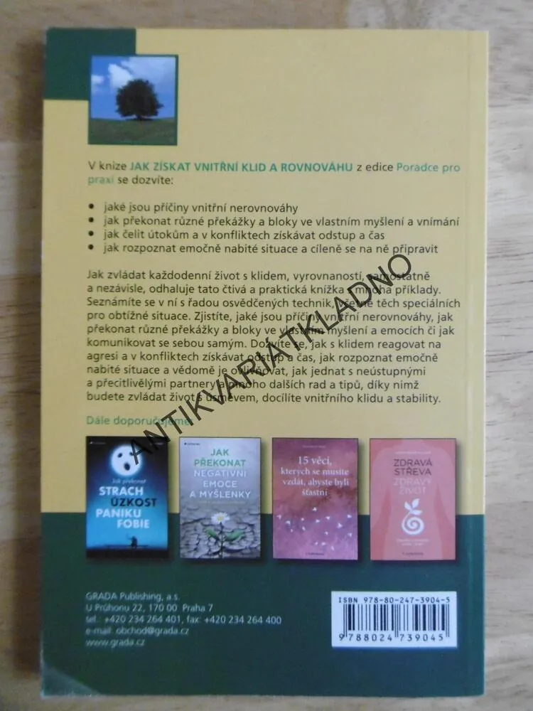 JAK ZÍSKAT VNITŘNÍ KLID A ROVNOVÁHU, ELKE NÜRNBERGER, **an