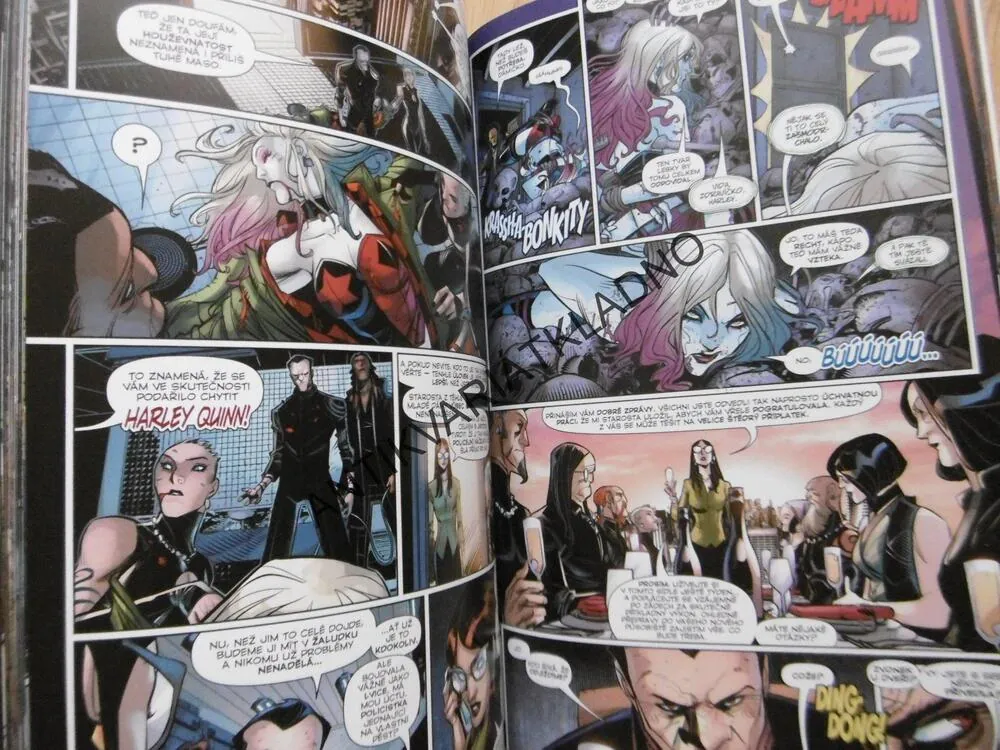 HARLEY QUINN, ČERVENÉ MASO, KOMIKS DC COMICS, **an