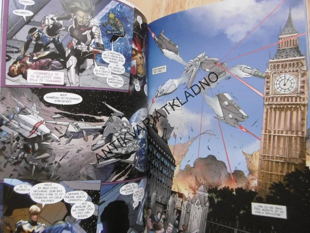 STRÁŽCI GALAXIE, KOSMIČTÍ AVENGERS, KOMIKS MARVEL, **an