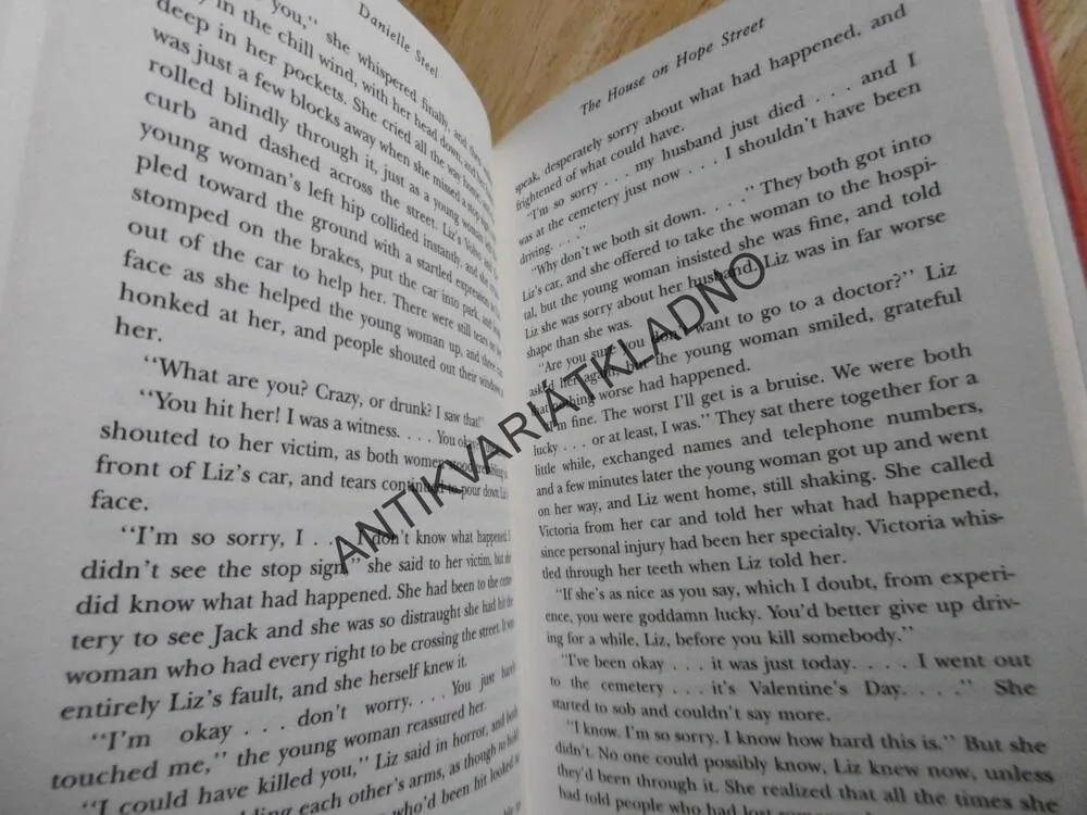 THE HOUSE ON HOPE STREET, DANIELLE STEEL, ANGLICKY, **an