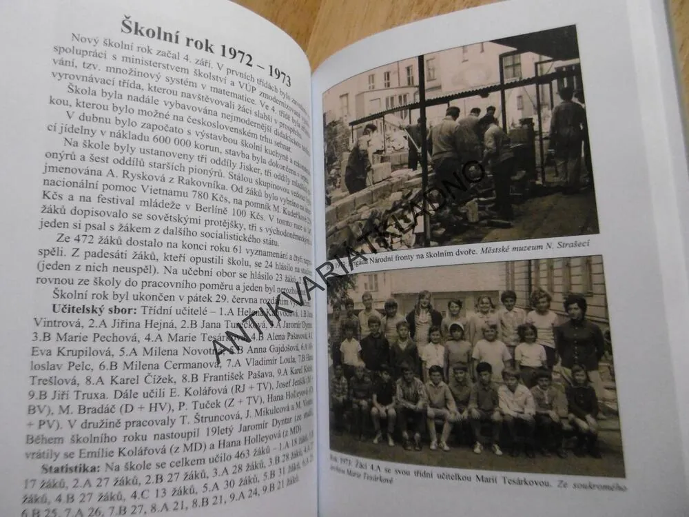 PŘÍBĚH JEDNÉ ŠKOLY, NOVÉ STRAŠECÍ, 2., JIŘÍ ČERVENKA, **an