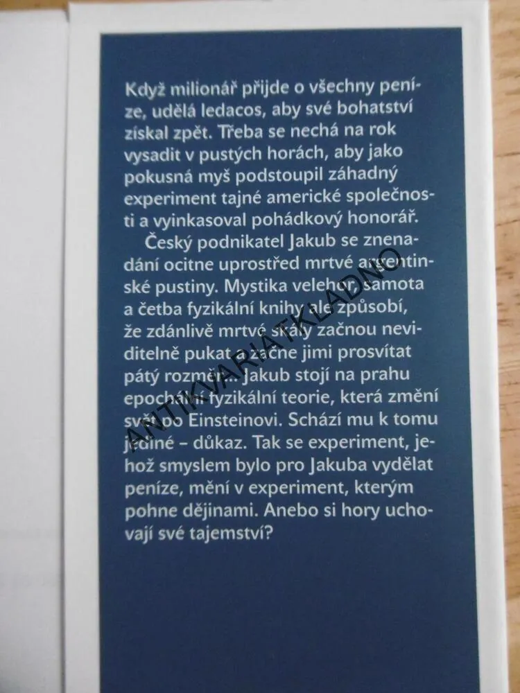 PÁTÝ ROZMĚR, MARTIN VOPĚNKA, **an