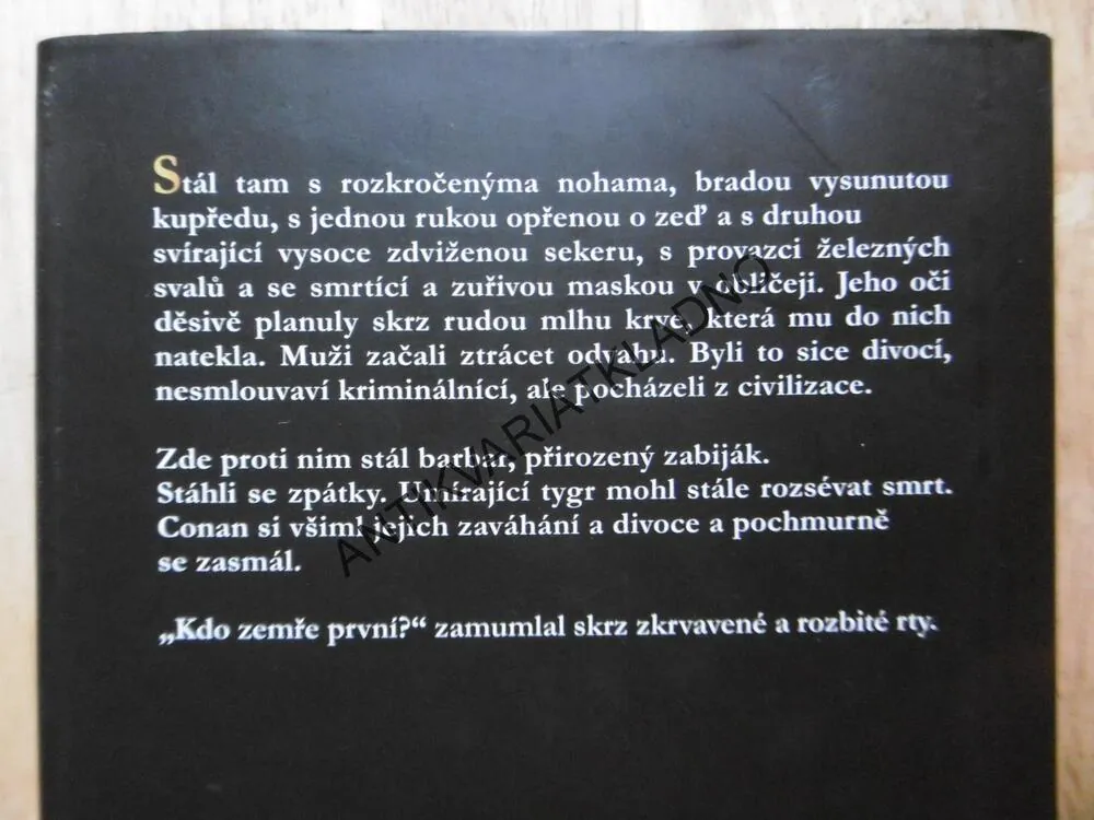CONAN, MEČ S FÉNIXEM, ROBERT E. HOWARD, **an