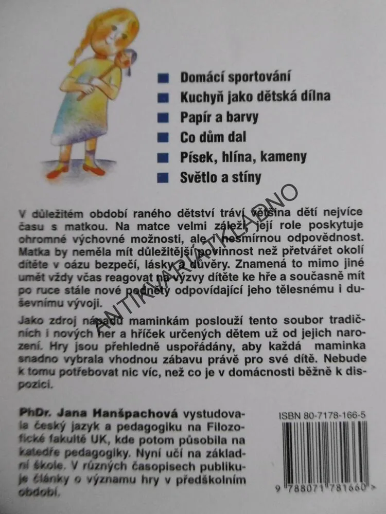 HRY PRO MAMINKY S DĚTMI, JANA HAŠPACHOVÁ,
