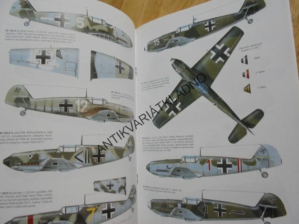 MONOGRAFIE MESSERSCHMITT BF 10,1. LETADLO,LETECTVÍ