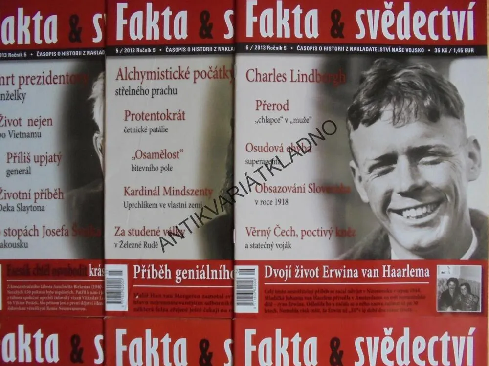 FAKTA A SVĚDECTVÍ,1-12/2013,ČASOPIS HISTORIE,VÁLKA