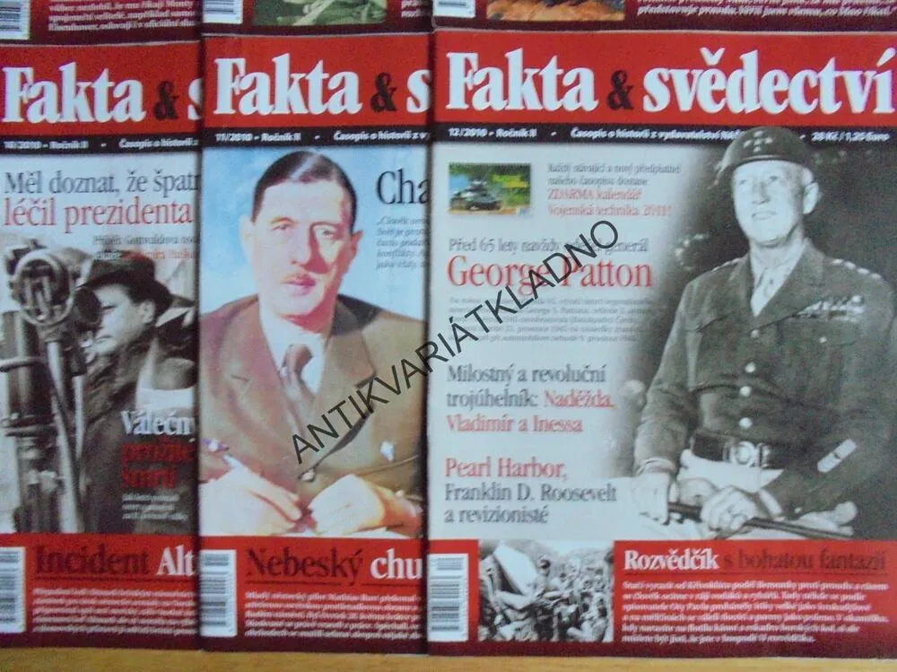 FAKTA A SVĚDECTVÍ,1-12/2010,ČASOPIS VÁLKA, ARMÁDA
