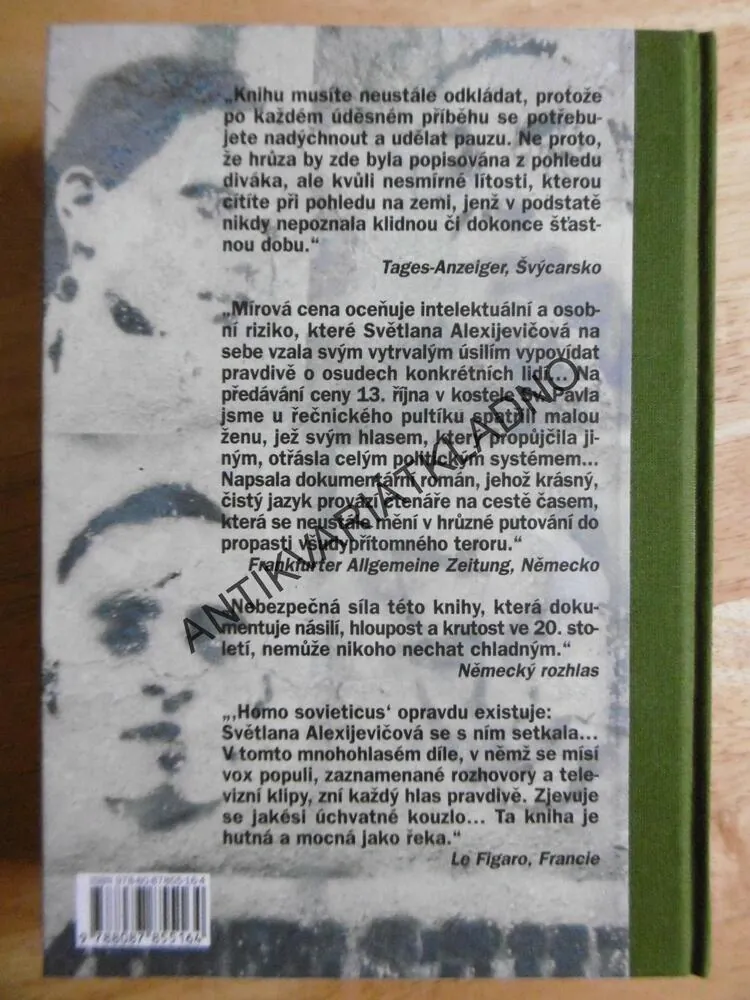 DOBA Z DRUHÉ RUKY, KONEC RUDÉHO ČLOVĚKA, SVĚTLANA ALEXIJEVIČOVÁ, **an
