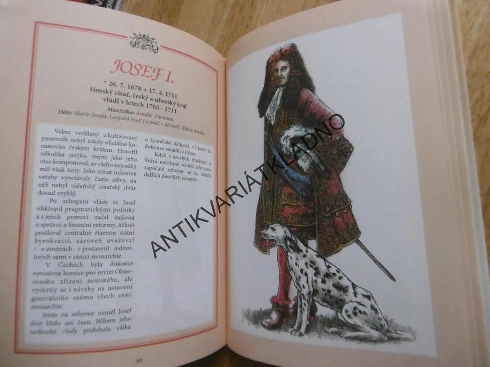 ČEŠTÍ PANOVNÍCI V KOSTCE, KNÍŽATA, KRÁLOVÉ, PREZIDENTI, **an