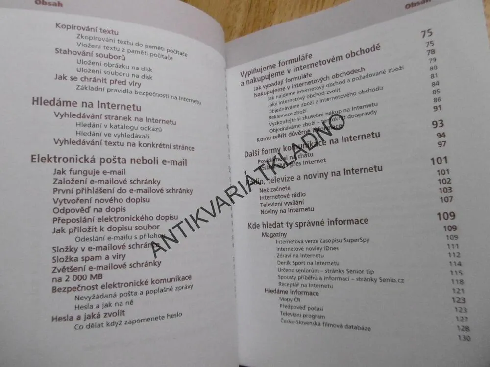 INTERNET PRO SENIORY, PRŮVODCE KROK ZA KROKEM, MIROSLAV ŠANC, **an