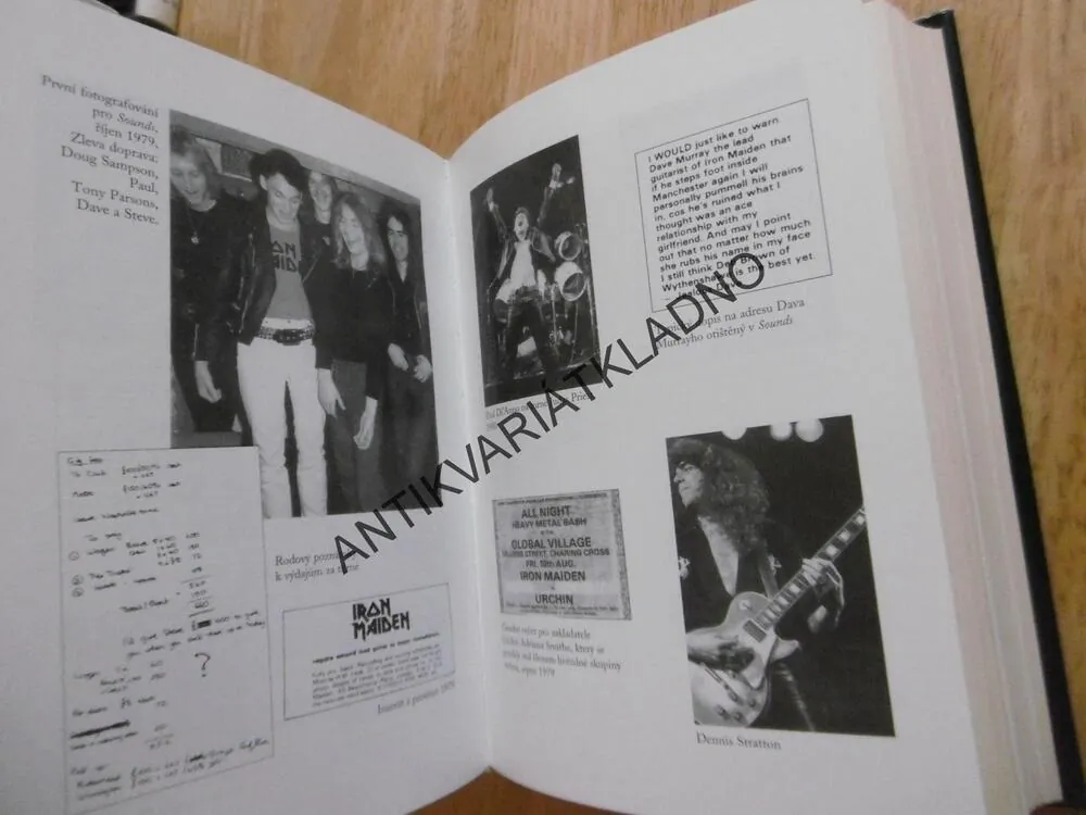 IRON MAIDEN, RUN TO THE HILLS, AUTORIZOVANÁ BIOGRAFIE, MICK WALL, **an
