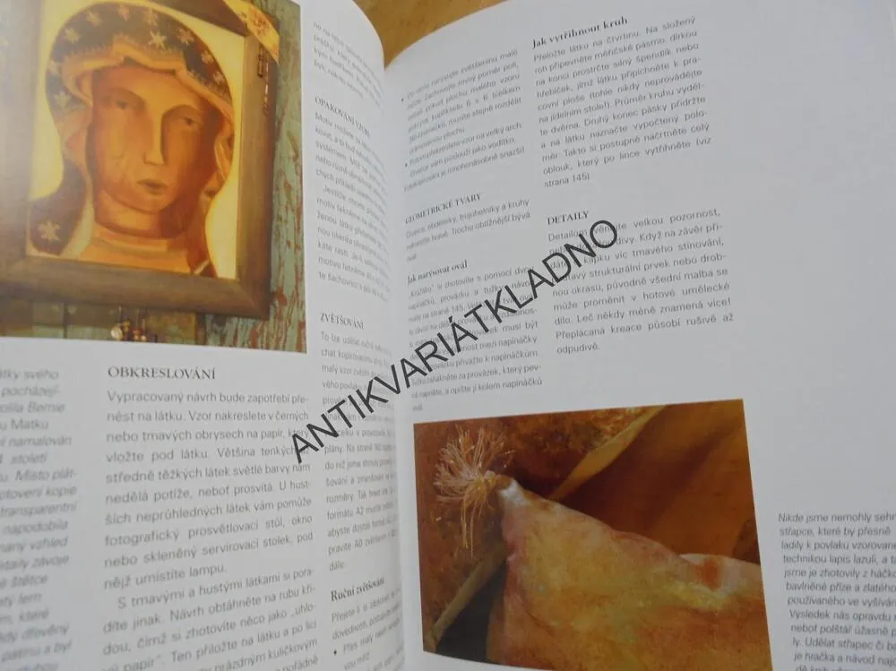MALUJEME NA LÁTKU,BAREVNÁ KOUZLA NA TEXTÍLII,HOBBY