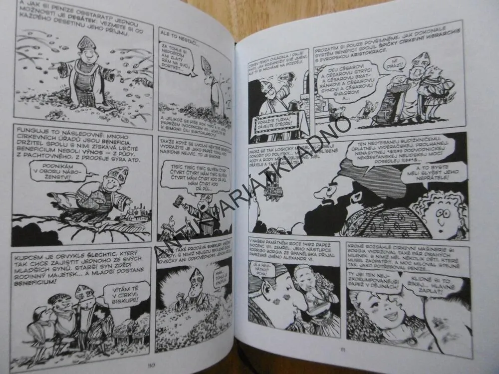 KOMIKSOVÁ HISTORIE MODERNÍHO SVĚTA ,LARRY GONICK, KOMIKS, **an