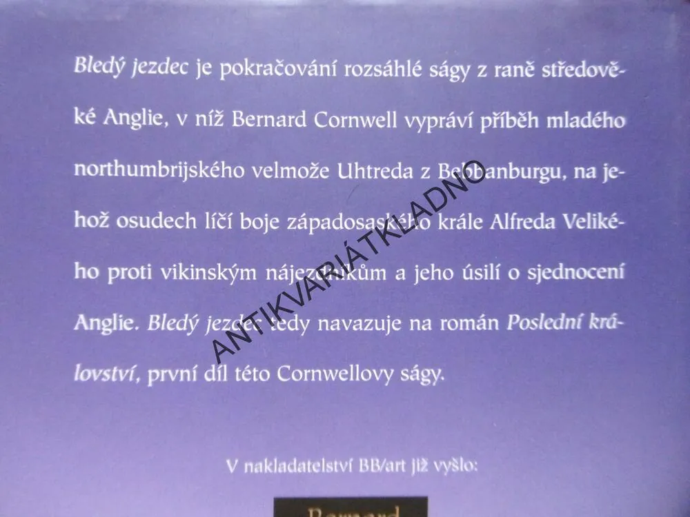 BLEDÝ JEZDEC, BERNARD CORNWELL, 
