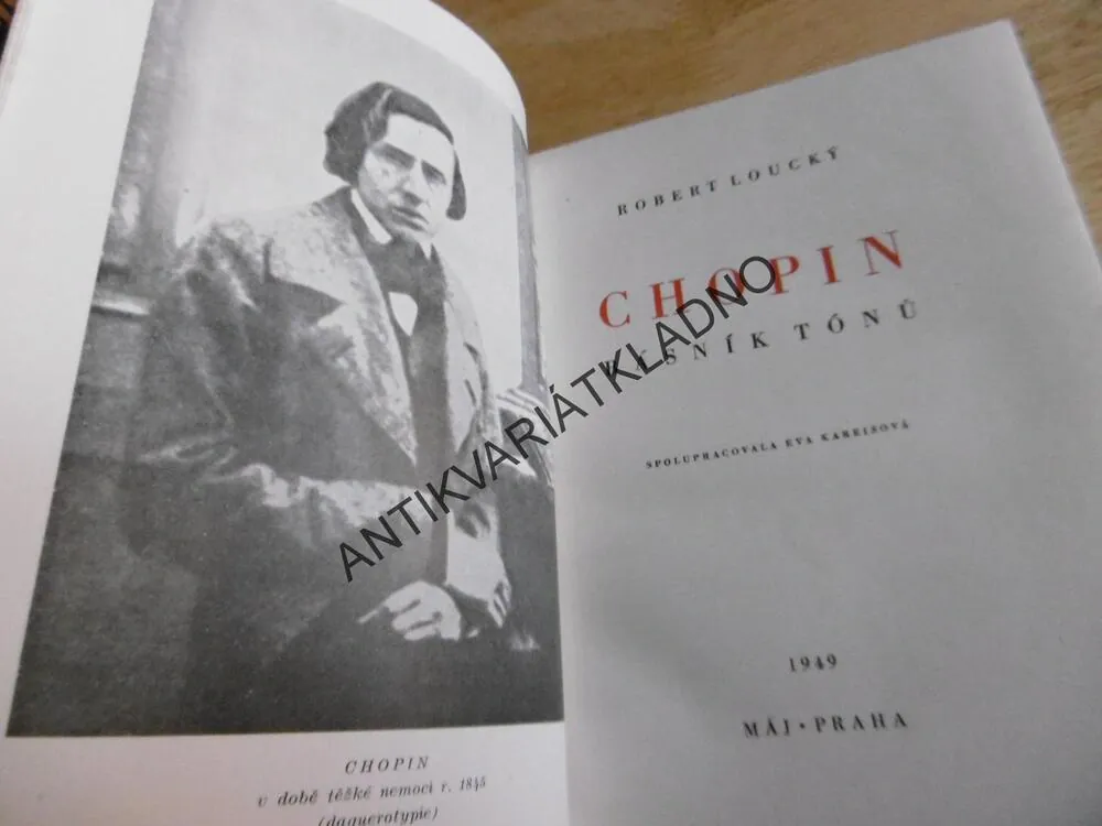 CHOPIN, BÁSNÍK TÓNŮ, ROBERT LOUCKÝ, 1949