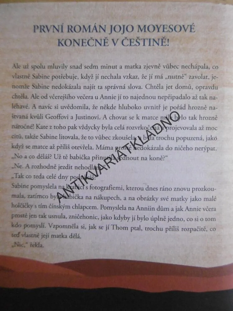 SCHOVEJ MĚ V DEŠTI, JOJO MOYESOVÁ, EDICE SVĚTOVÝ BESTSELLER, **an