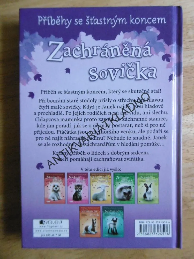 ZACHRÁNĚNÁ SOVIČKA, PŘÍBĚHY SE ŠŤASTNÝM KONCEM, **an