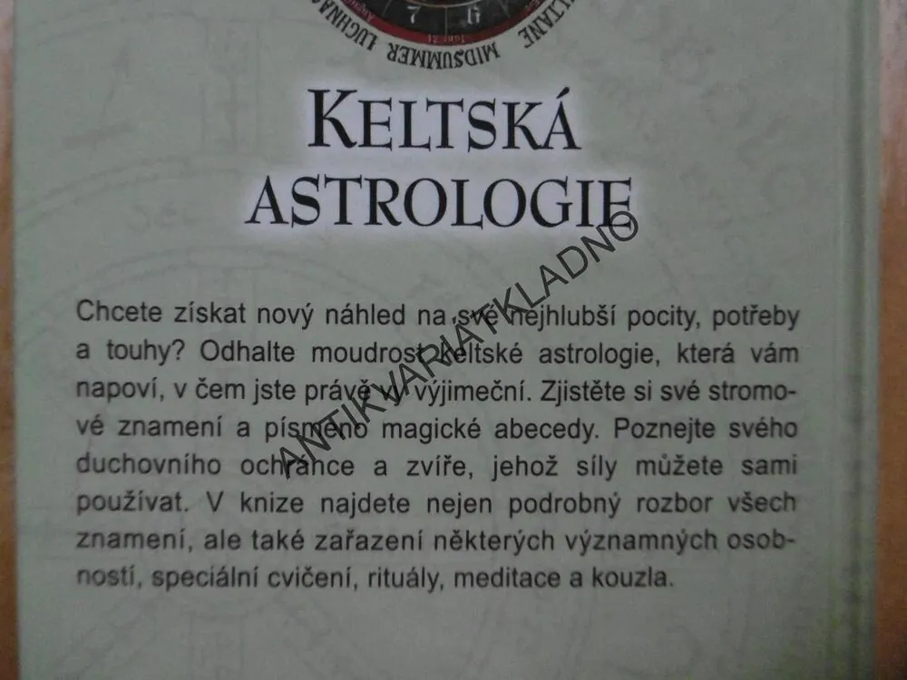 KELTSKÁ ASTROLOGIE, PHYLLIS VEGA, **an