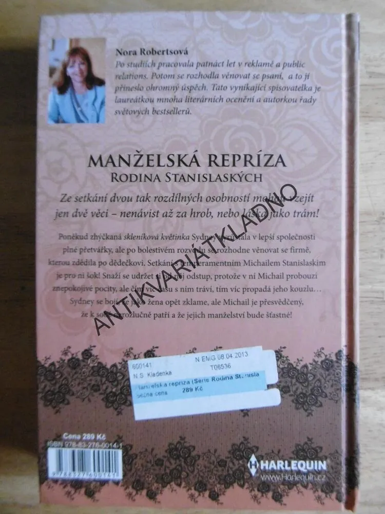 MANŽELSKÁ REPRÍZA, NORA ROBERTSOVÁ, **an