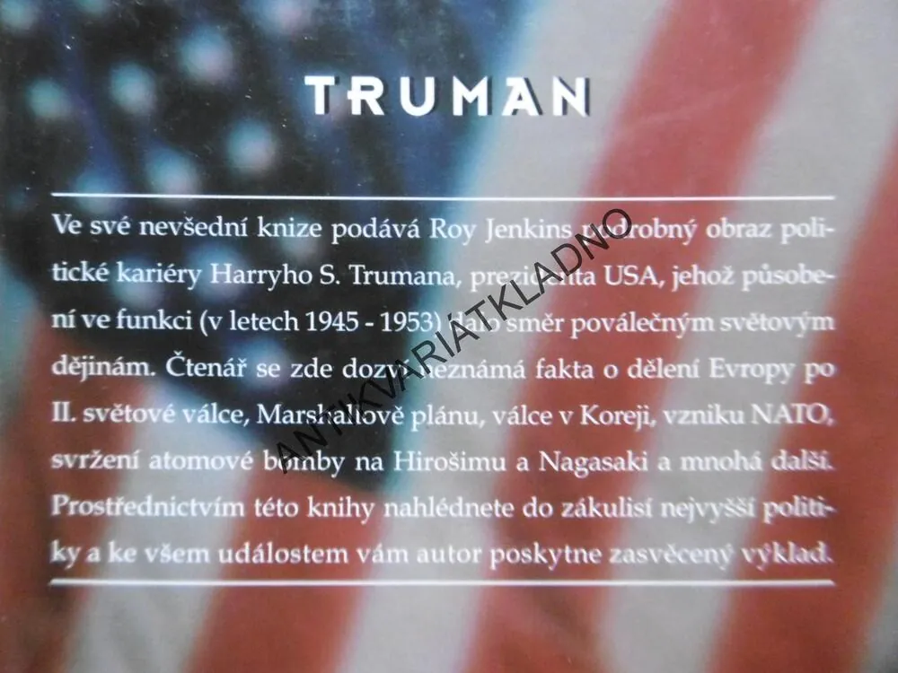 TRUMAN, ROY JENKINS, **an
