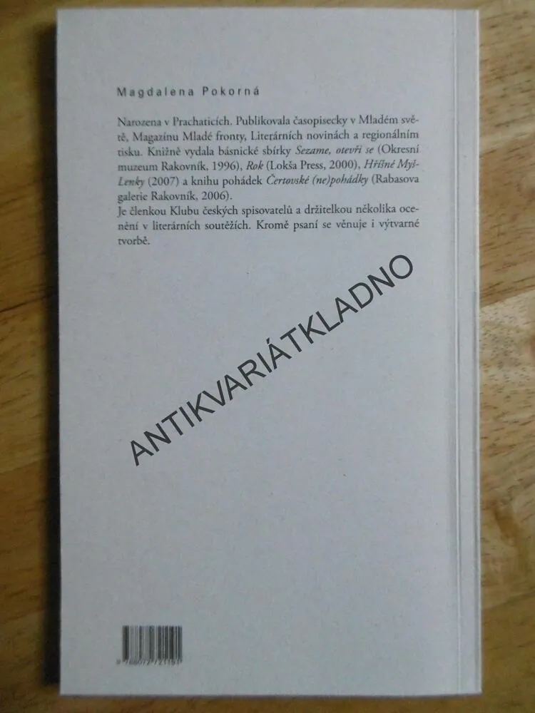STŘÍPKY BLANKYTU, MAGDALENA POKORNÁ