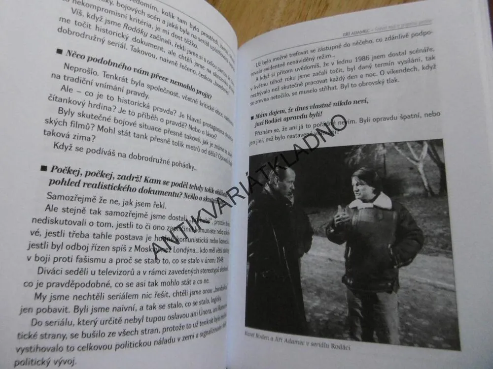 JIŘÍ ADAMEC, ŠTĚSTÍ MÁ V POPISU PRÁCE, MIROSLAVA BESSEROVÁ, **an