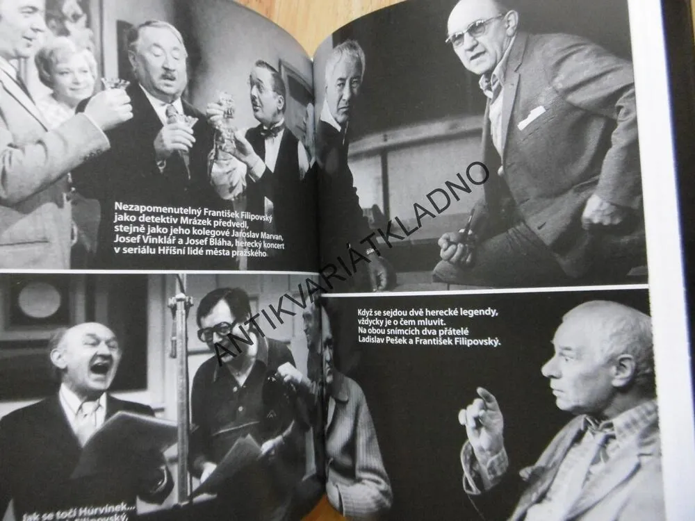 FRANTIŠEK FILIPOVSKÝ, VELKÝ HEREC MALÝCH ROLÍ, JANA DIVIŠOVÁ, **an