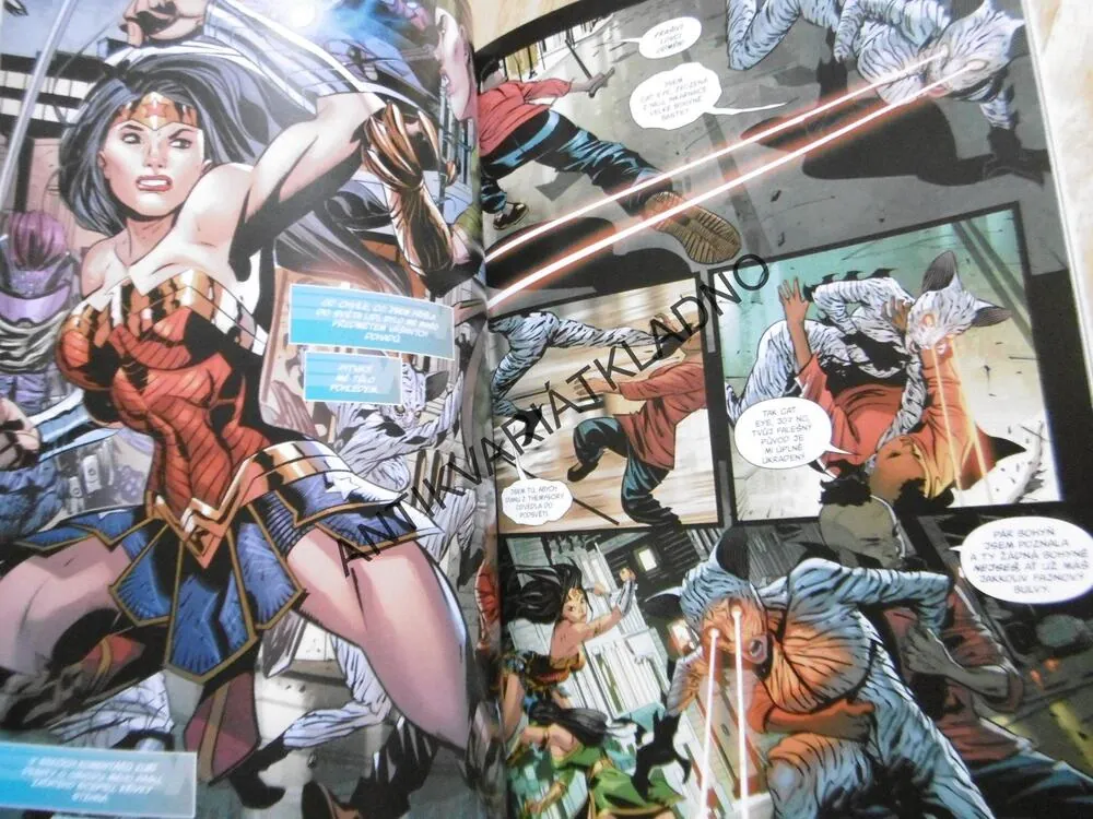WONDER WOMAN, KOMIKS DC, CREW 5., **an