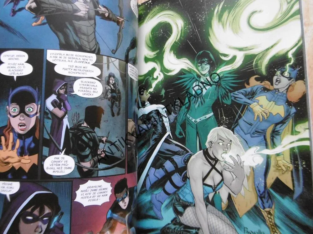 BIRDS OF PREY, ZDROJOVÝ KÓD, KOMIKS DC COMICS, **an