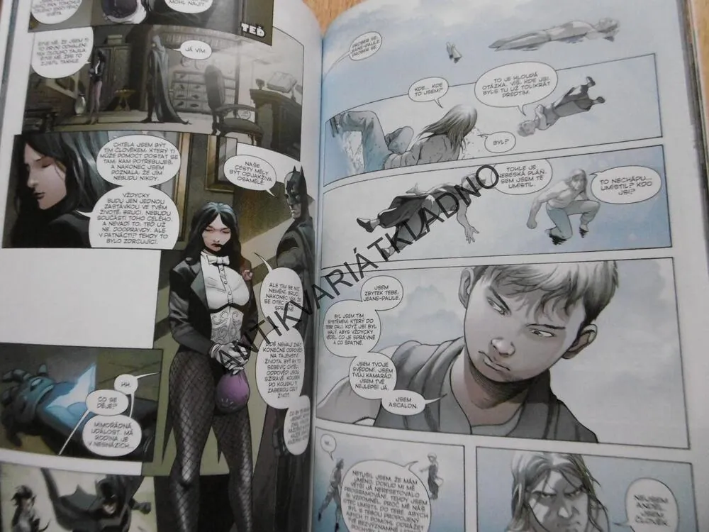 BATMAN, DETECTIVE COMICS, DEUS EX MACHINA, KOMIKS DC COMICS, **an
