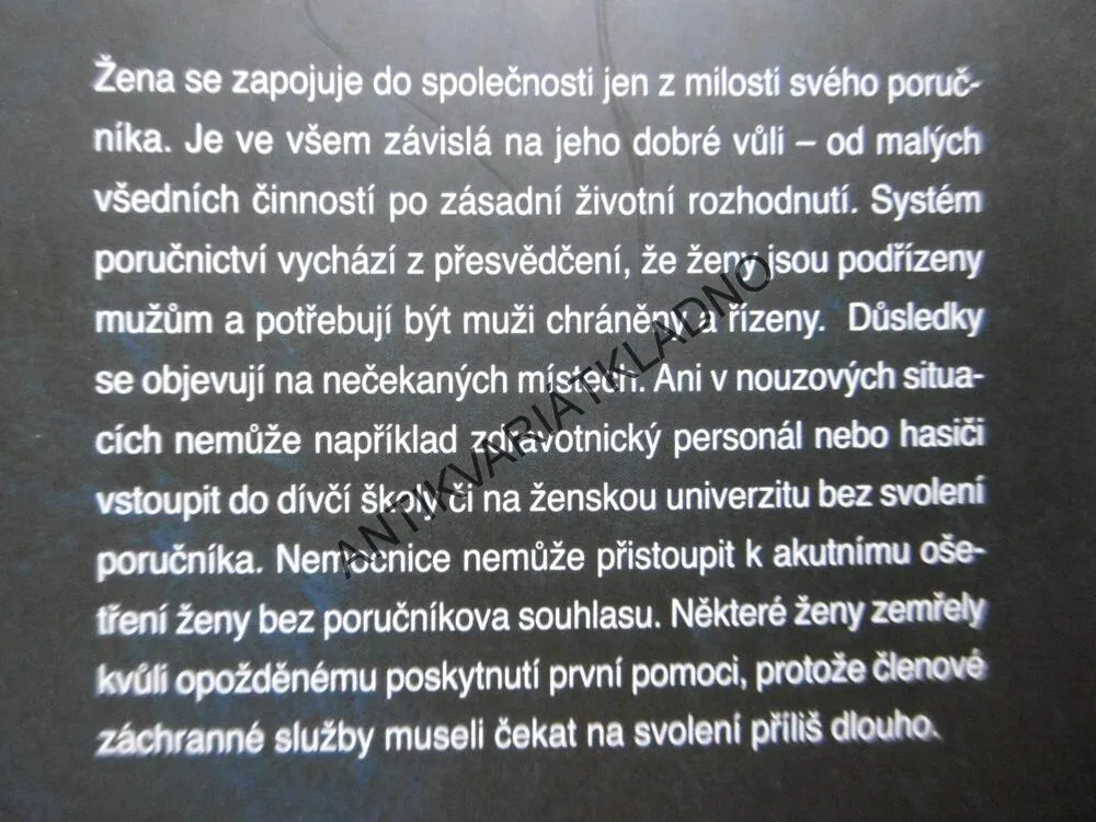 SAÚDSKÁ ARÁBIE, MEČ A SLOVO, INA TINOVÁ, **an