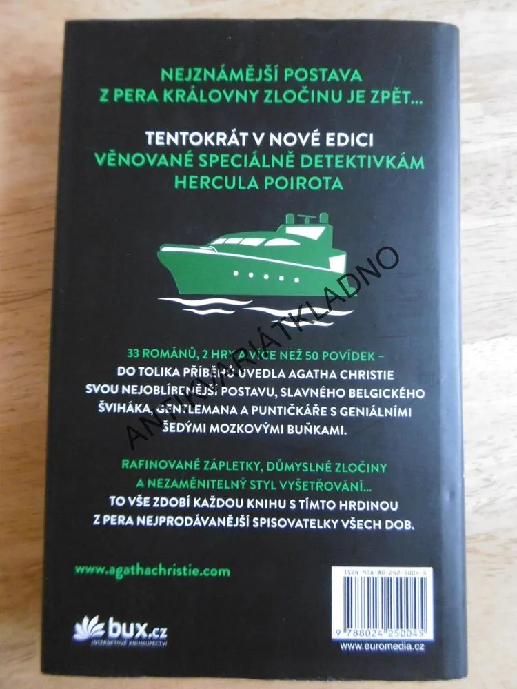 HRA NA VRAŽDU, AGATHA CHRISTIE, HERCULE POIROT, **an