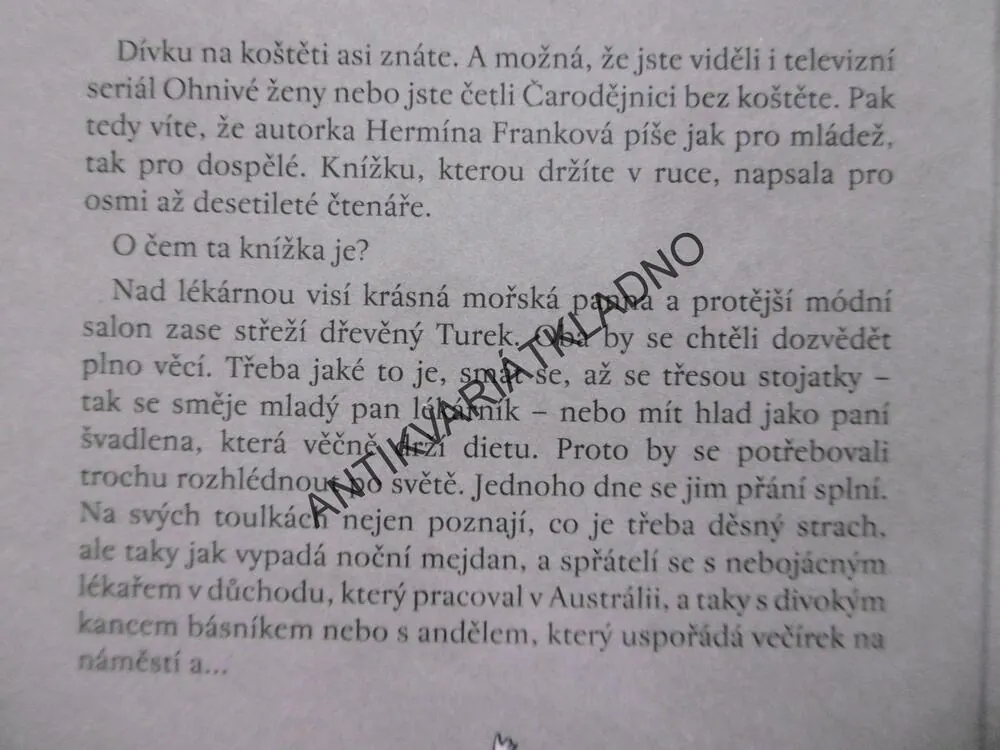 JUPÍ, JDEME DO SVĚTA! HERMÍNA FRANKOVÁ, **an